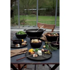 Fondue<ASA Fondueteller 24 cm Coppa Kuro