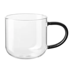 ASA Henkelbecher 0,4 l Coppa Glass Schwarz