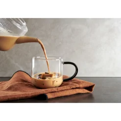 ASA Henkelbecher 0,4 l Coppa Glass Schwarz