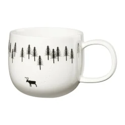 Weihnachten|Weihnachtsgeschirr<ASA Henkelbecher 0,4 l Joy Snow Tracks