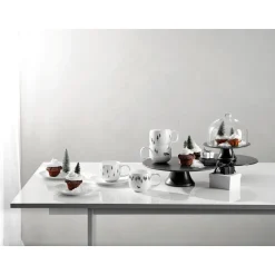 Becher|Weihnachten<ASA Henkelbecher 0,4 l Joy Snow Tracks Skidding Xmas