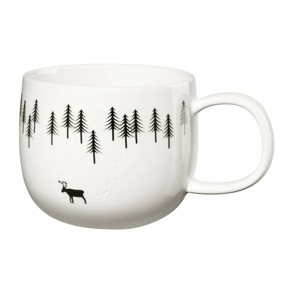 Becher<ASA Henkelbecher 0,4 l Joy Snow Tracks