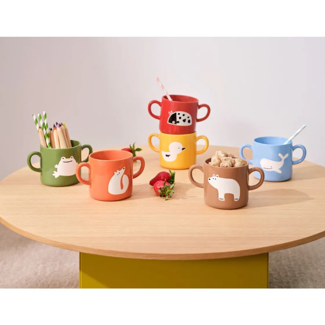 Becher<ASA Henkelbecher 0,25 l Kids Buddies Wal