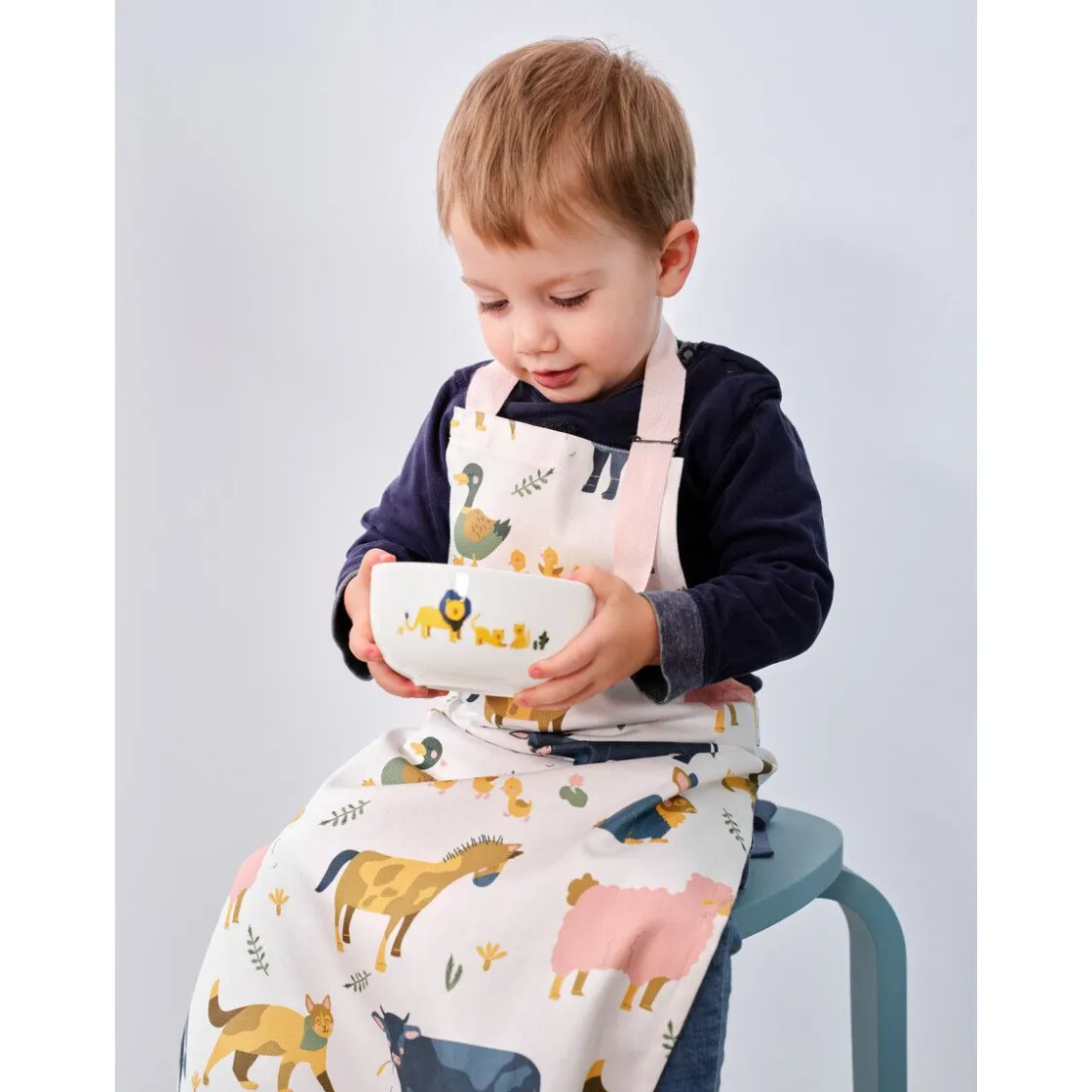 ASA Kinderschürze 65x44 cm Kids Farmlife