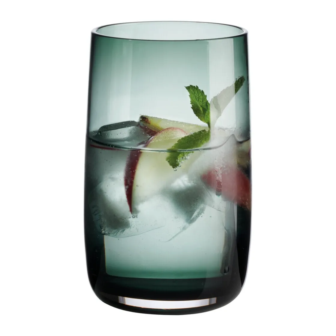 Longdrinkgläser|20 Jahre Tischwelt<ASA Longdrinkglas 0,4ltr. H.13 cm Sarabi grün