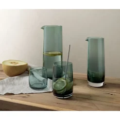 Longdrinkgläser|20 Jahre Tischwelt<ASA Longdrinkglas 0,4ltr. H.13 cm Sarabi grün