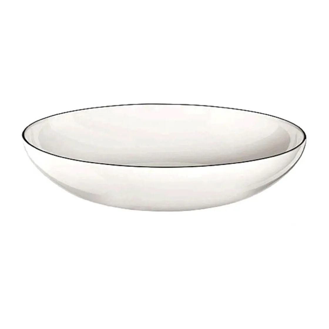 ASA Pasta-/Suppen-Teller D. 22 cm A Table Ligne noir
