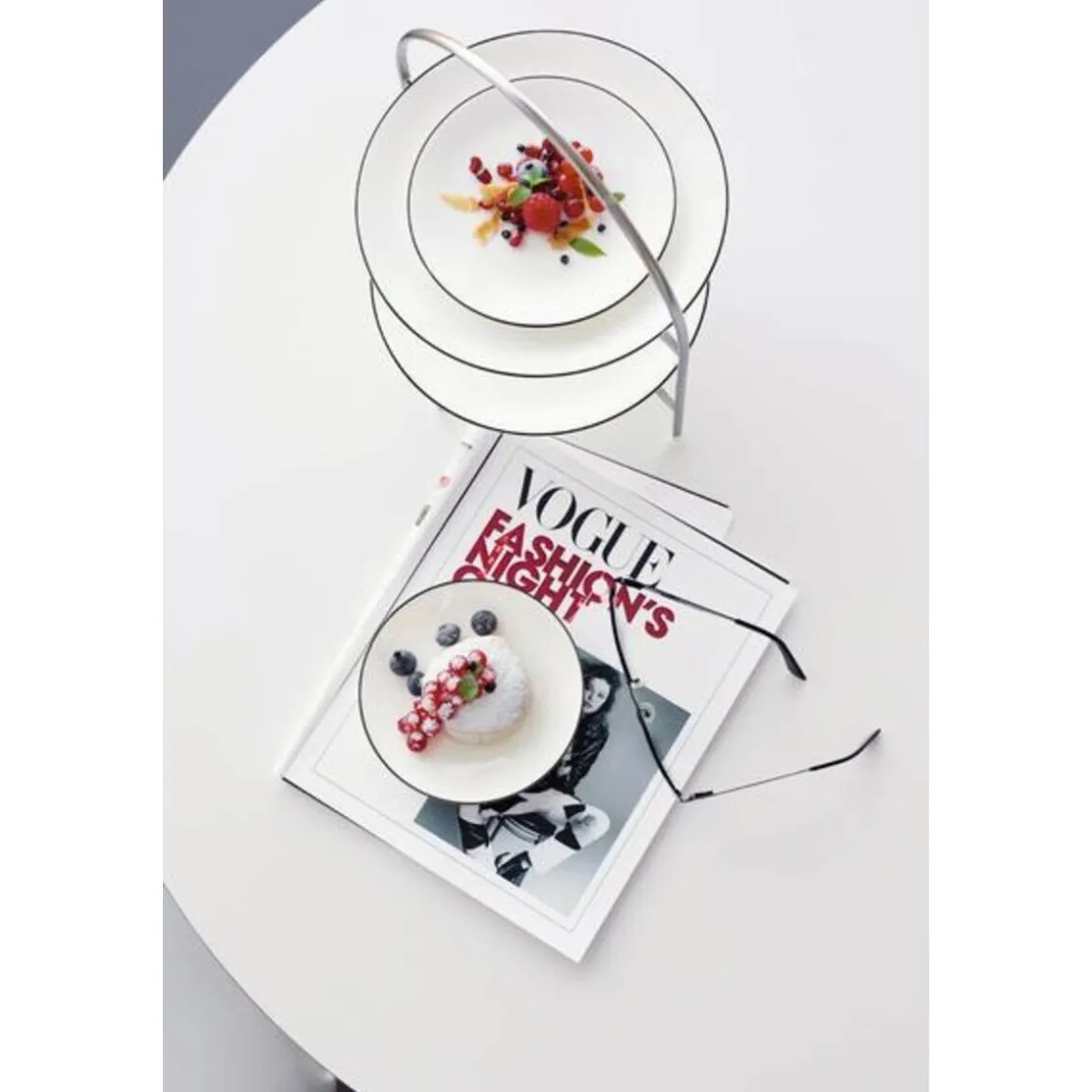 ASA Schüssel 15 cm A Table Ligne Noir