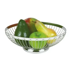 Assheuer & Pott Brot- und Obstkorb 24 cm silber