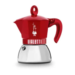 Espressokocher<Bialetti Espressokocher 4 Tassen Moka Exclusive Induction Red