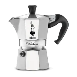 Espressokocher<Bialetti Espressokocher 6 Tassen Moka Express silber