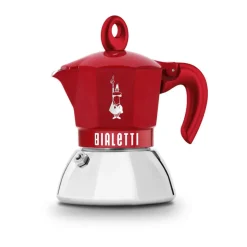 Espressokocher<Bialetti Espressokocher 2 Tassen Moka Exclusive Induction Red