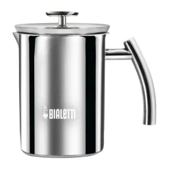 Bialetti Milchaufschäumer 6 Tassen Cappuccinatore silber