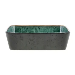 Bitz Auflaufform 28x21x8 cm schwarz/grün