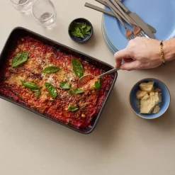 Backformen|Kochwelt Entdecken<Bitz Auflaufform 28x21x8 cm schwarz/blau