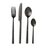 Besteck Set 4 Personen<Bitz Besteck Set 16tlg. schwarz