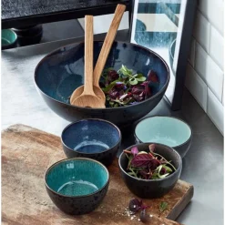 Salatschüssel<Bitz Salat bowl 30cm black/darkblue