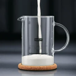 Bodum Milchschäumer 0,25 l Latteo klar