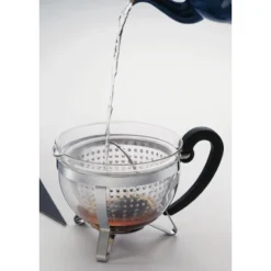 Teekannen|Teekannen<Bodum Teekanne 1,3 l Chambord schwarz