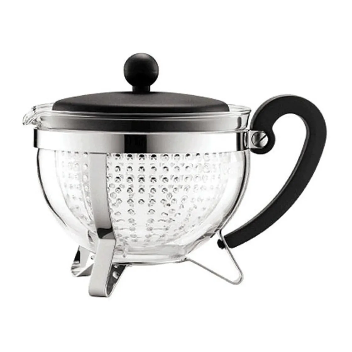 Bodum Teekanne mit transparentem Filter 1,0 l Chambord