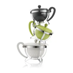 Bodum Teekanne mit transparentem Filter 1,0 l Chambord