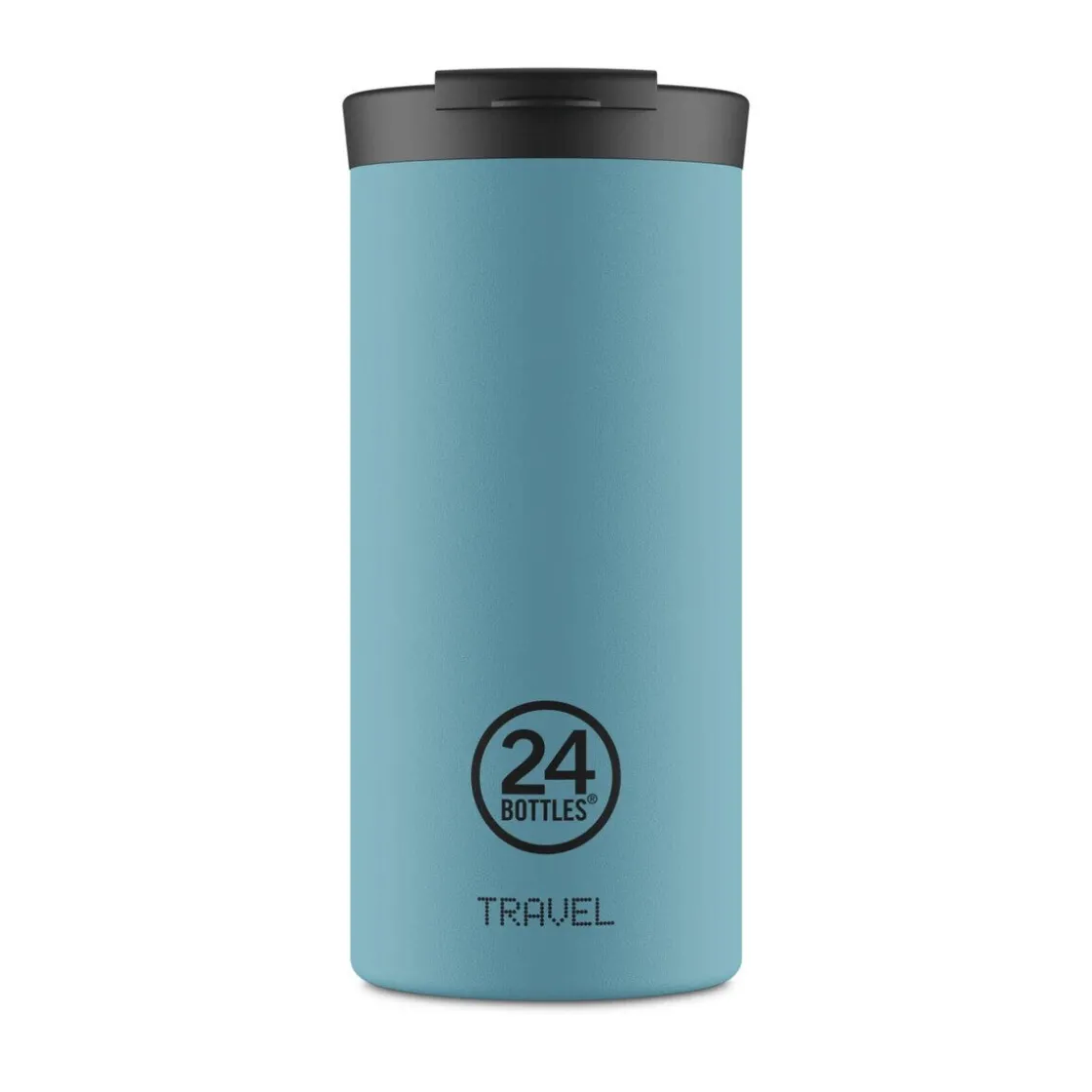 Thermobecher<24bottles Isolierbecher 0,6 l Travel Tumbler Powder Blue