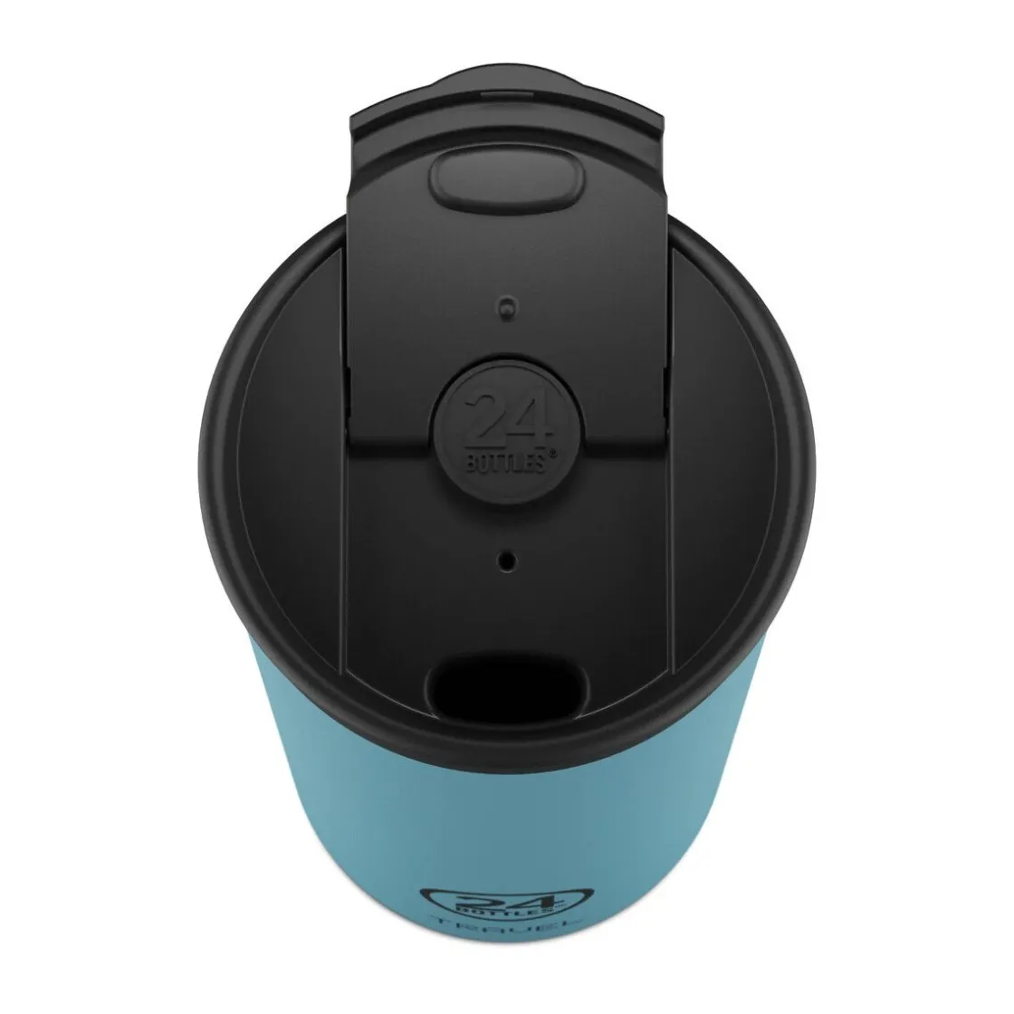 Thermobecher<24bottles Isolierbecher 0,6 l Travel Tumbler Powder Blue