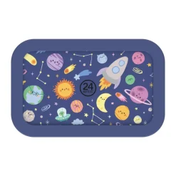 24bottles Snackbox 19x12x5 cm Space Friends