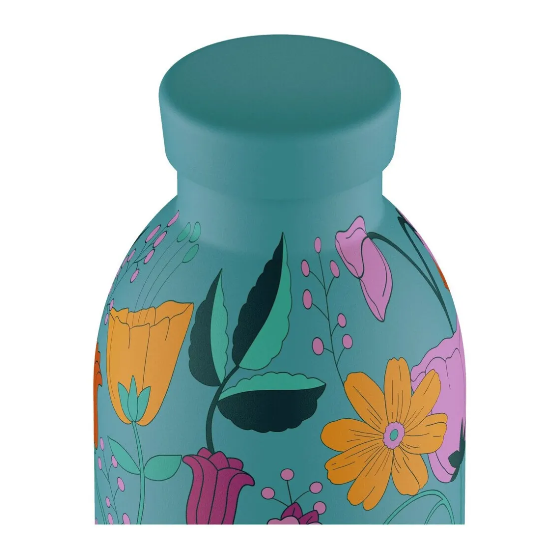 Trinkflaschen<24bottles Thermo-Trinkflasche 0,5l Clima Bottle Bloom Bloom Green