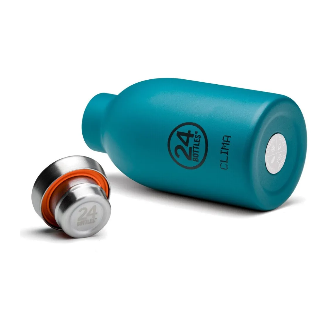 Trinkflaschen<24bottles Thermo-Trinkflasche 0,33 l Clima Bottle Atlantic Bay