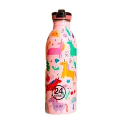 24bottles Trinkflasche 0,5 l Magic Friends rosa mit Sportdeckel