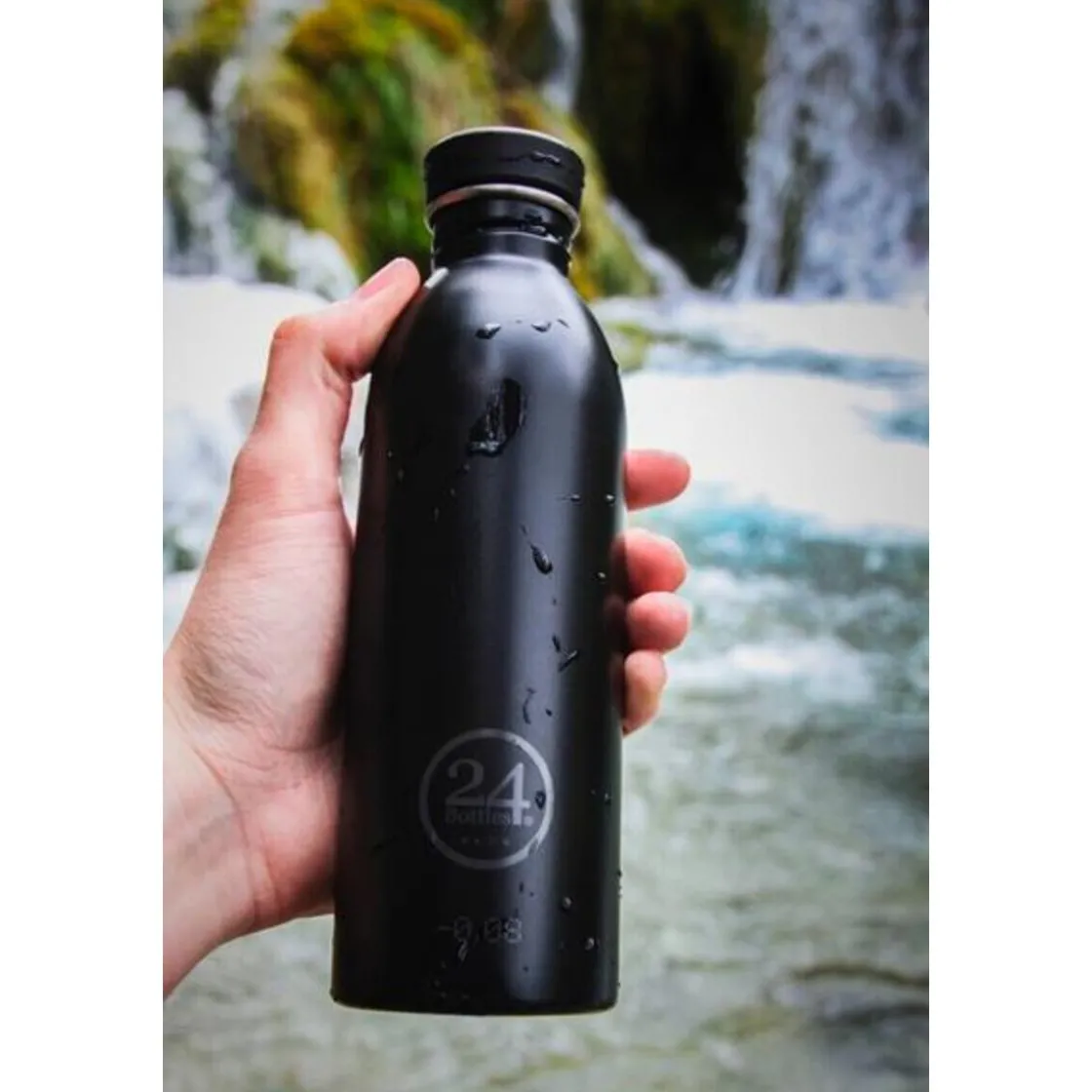 Trinkflaschen<24bottles Trinkflasche 0,5 l Urban Bottle Tuxedo Black