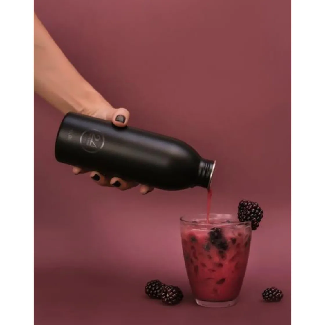 Trinkflaschen<24bottles Trinkflasche 0,5 l Urban Bottle Tuxedo Black