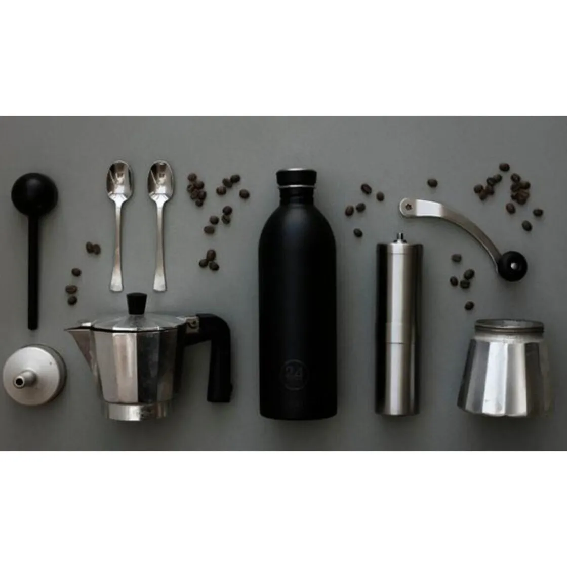 Trinkflaschen<24bottles Trinkflasche 0,5 l Urban Bottle Tuxedo Black