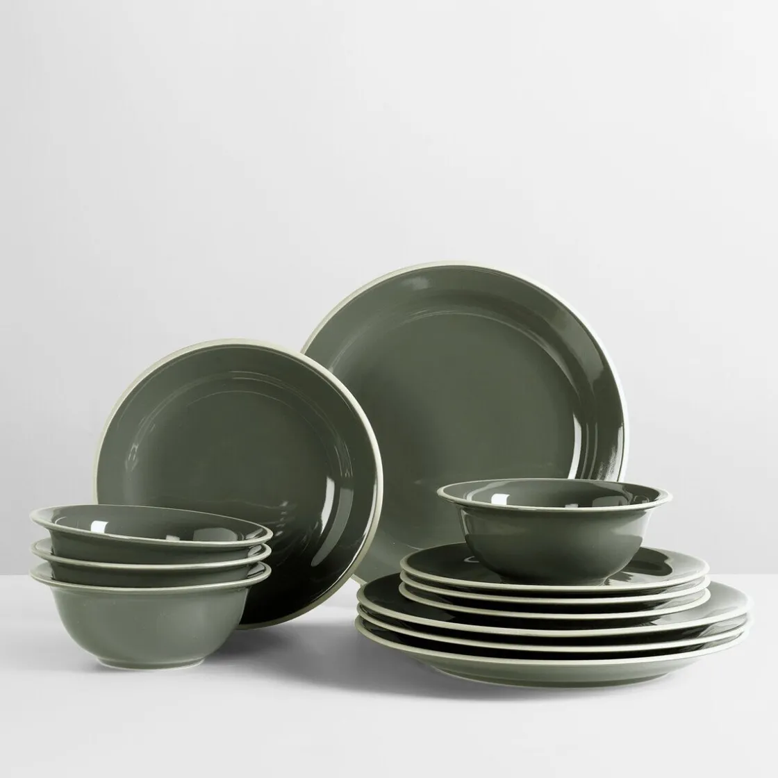 Dessertteller<Broste Copenhagen Dessertteller 22 cm Taverna Green