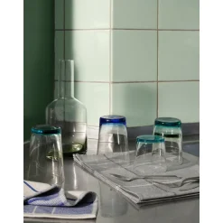 Broste Copenhagen Karaffe 1,1 l Hue Olive Green