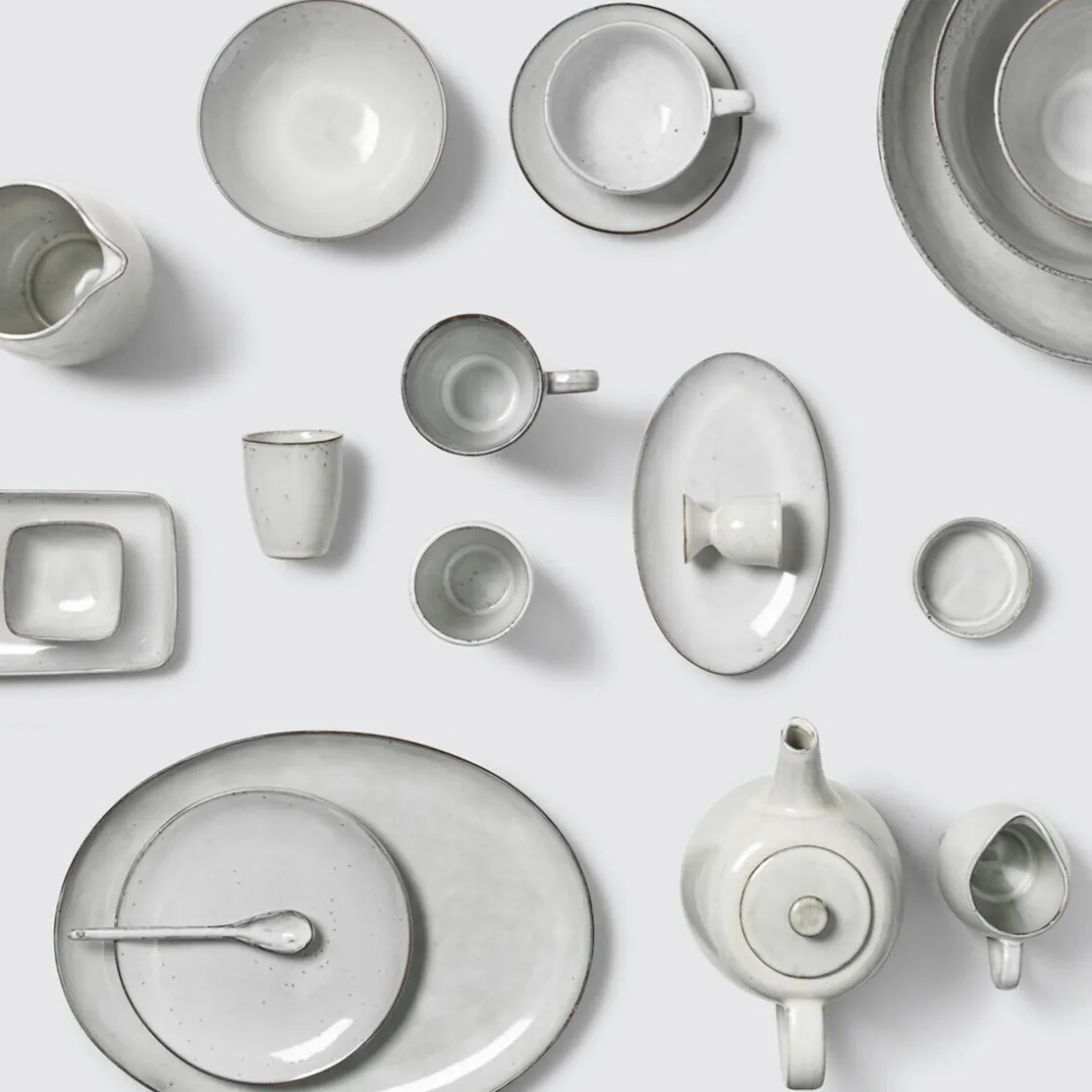 Cafécore<Broste Copenhagen Milchkanne 1,0 l Nordic Sand