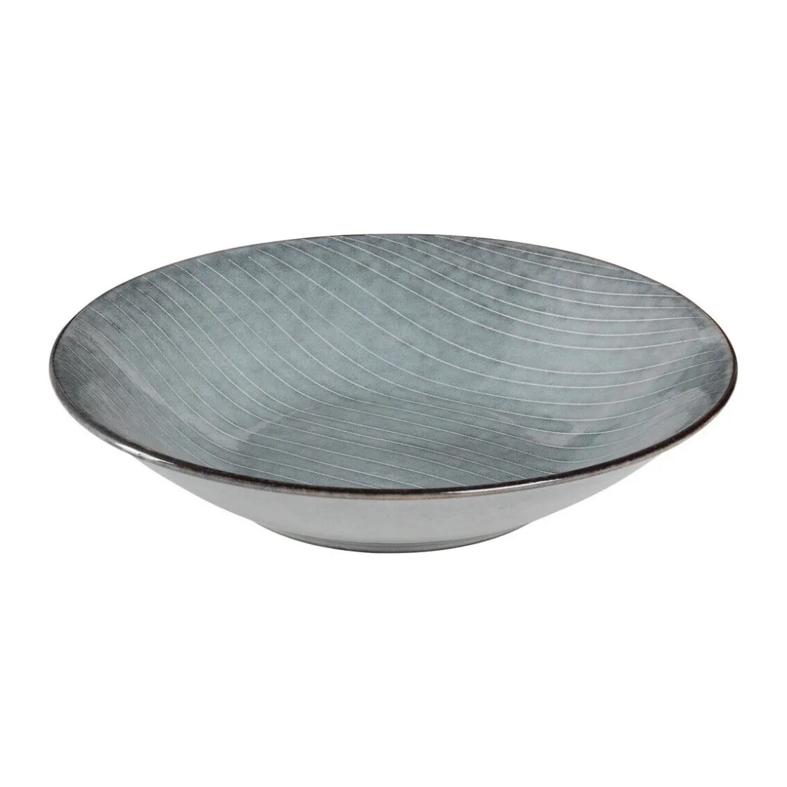 Broste Copenhagen Teller tief 22 cm Nordic Sea Soft Blue