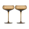 Byon Champagner-Schale 2er-Set Opacity braun