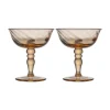 Byon Coupe-Glas 2er-Set Opacity pfirsich