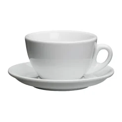 Cappuccinotassen<Cilio Cappuccinotasse mit Untere 0,1 l Roma weiß
