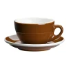 Kaffeetassen<Cilio Cappuccinotasse Roma marone m. Untere