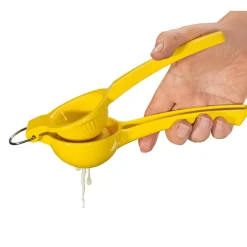 Messer & Co. Entdecken|Küchenpressen<Cilio Zitronenpresse Limona 22 cm gelb