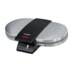 Cloer Doppelwaffeleisen 1329 34x24 cm 1700 W silber
