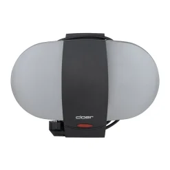 Cloer Doppelwaffeleisen 1329 34x24 cm 1700 W silber