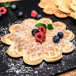 Cloer Doppelwaffeleisen 1329 34x24 cm 1700 W silber