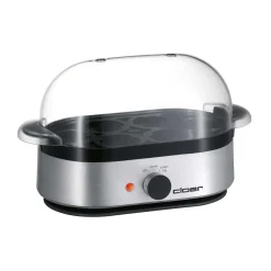 Essentials<Cloer Eierkocher Alu matt für bis zu 6 Eier 400 Watt