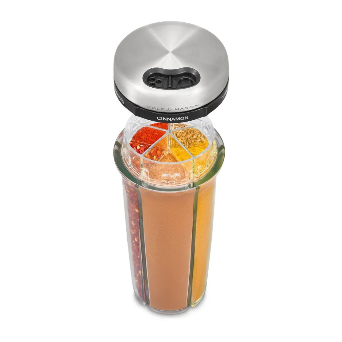 Kräuter & Gewürze|Messer & Co. Entdecken<Cole & Mason Gewürzstreuer 20 cm Saunderton klar