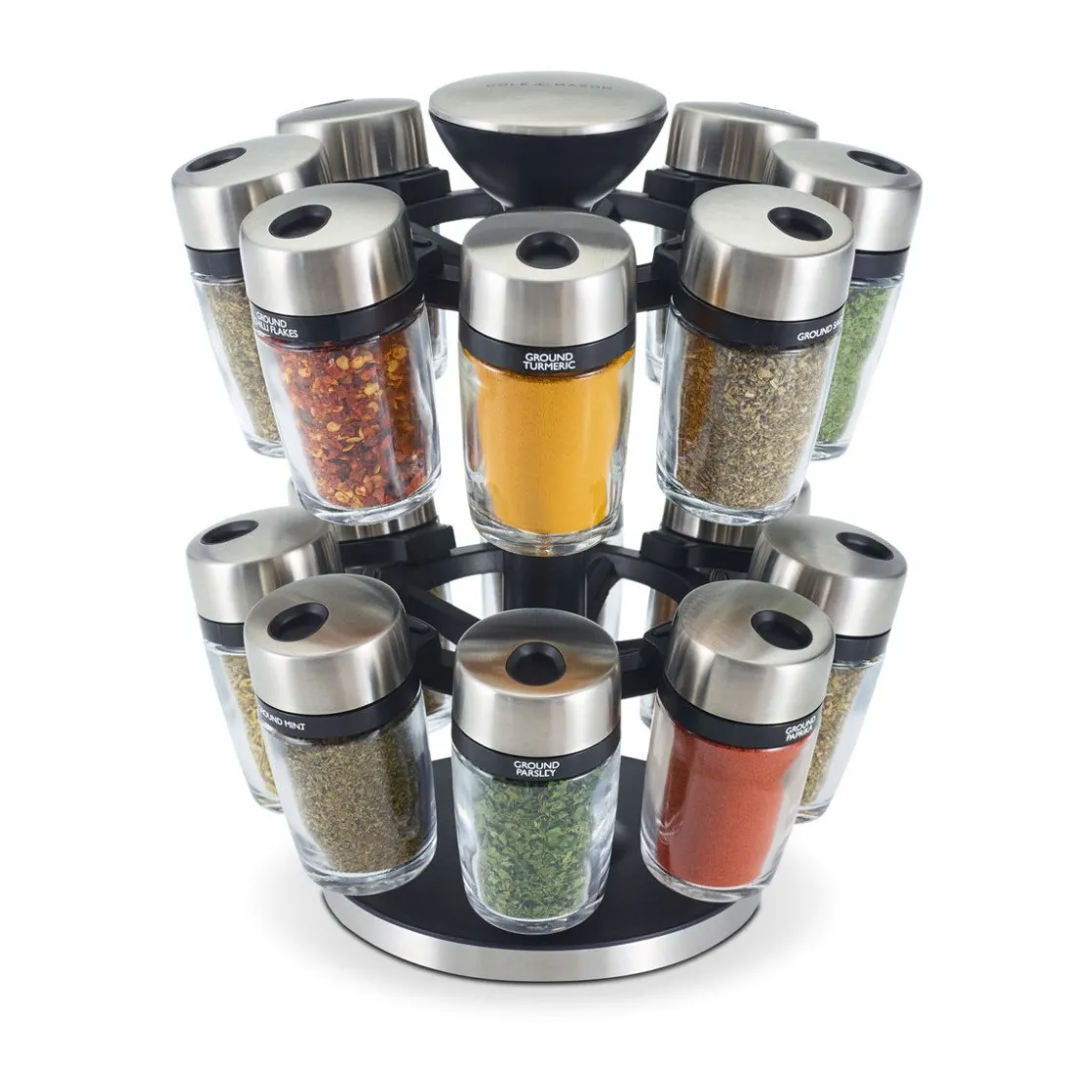 Kräuter & Gewürze<Cole & Mason Kräuter- und Gewürzkarussell 17-tlg. Cambridge mehrfarbig