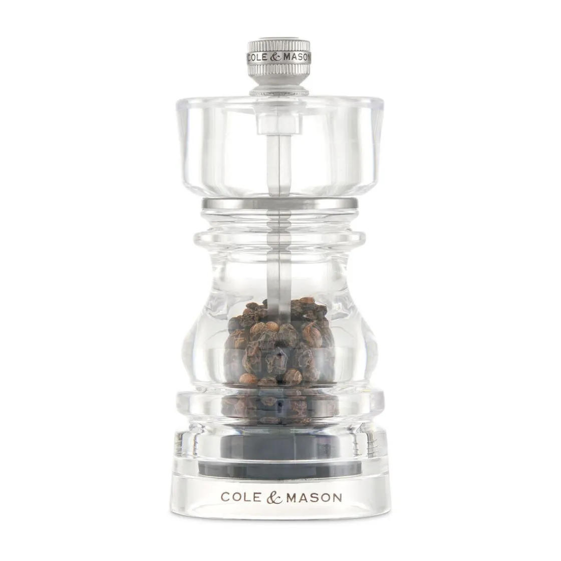 Messer & Co. Entdecken|Kräuter & Gewürze<Cole & Mason Pfeffermühle 13 cm London klar